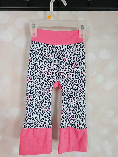 Grow with Me Pants - Pink Cheetah