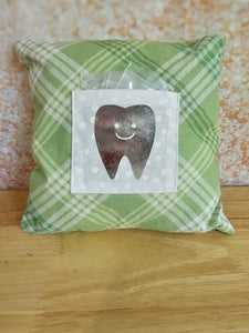 Sage Green Tooth Fairy Pillow