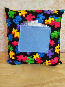 Puzzle Pieces Tooth Fairy Pillow