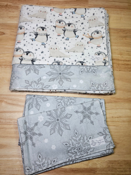 Icy Critters Receiving Blanket Set