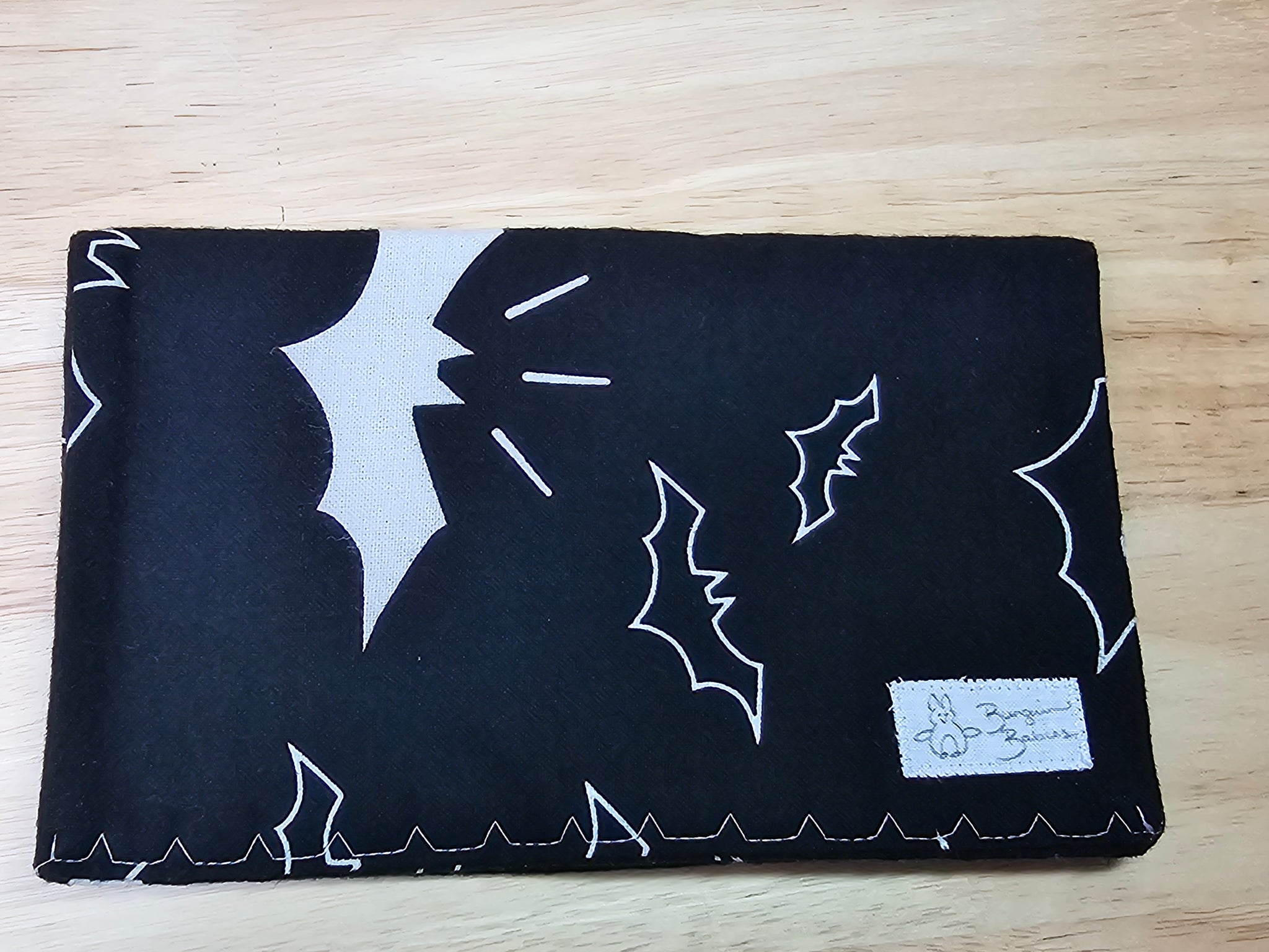 Burp Cloth-  Bats *GLOW*