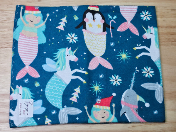 Burp Cloth-  Mercreatures