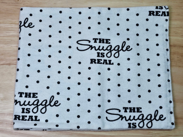 Burp Cloth-  Snuggle is Real