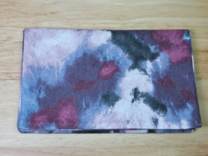 Burp Cloth-  Purple Paint