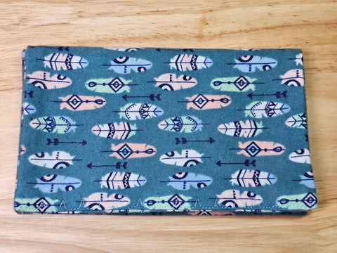 Burp Cloth- Feathers