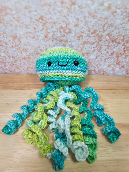 Jellyfish Petite- Green Stripes