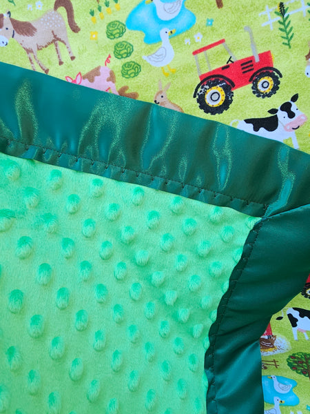 Farm Life Toddler Blanket