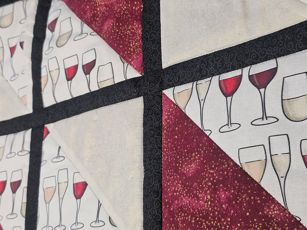 Wine Throw Quilt