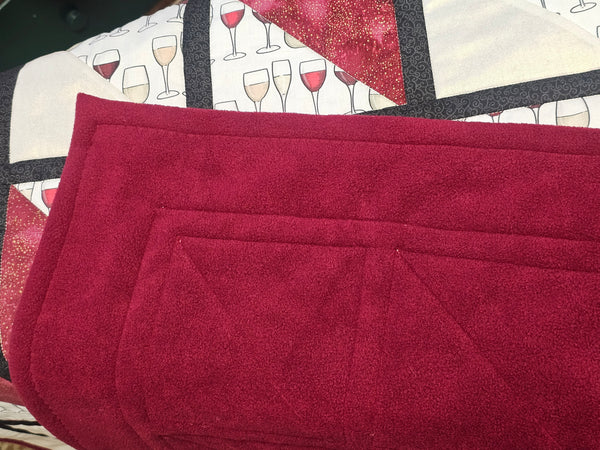 Wine Throw Quilt