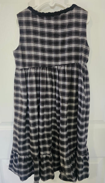 Plaid Flannel Maxi Dress