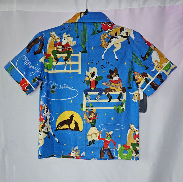 Desert Rodeo Shirt – Vintage Western Button-Up (4T)