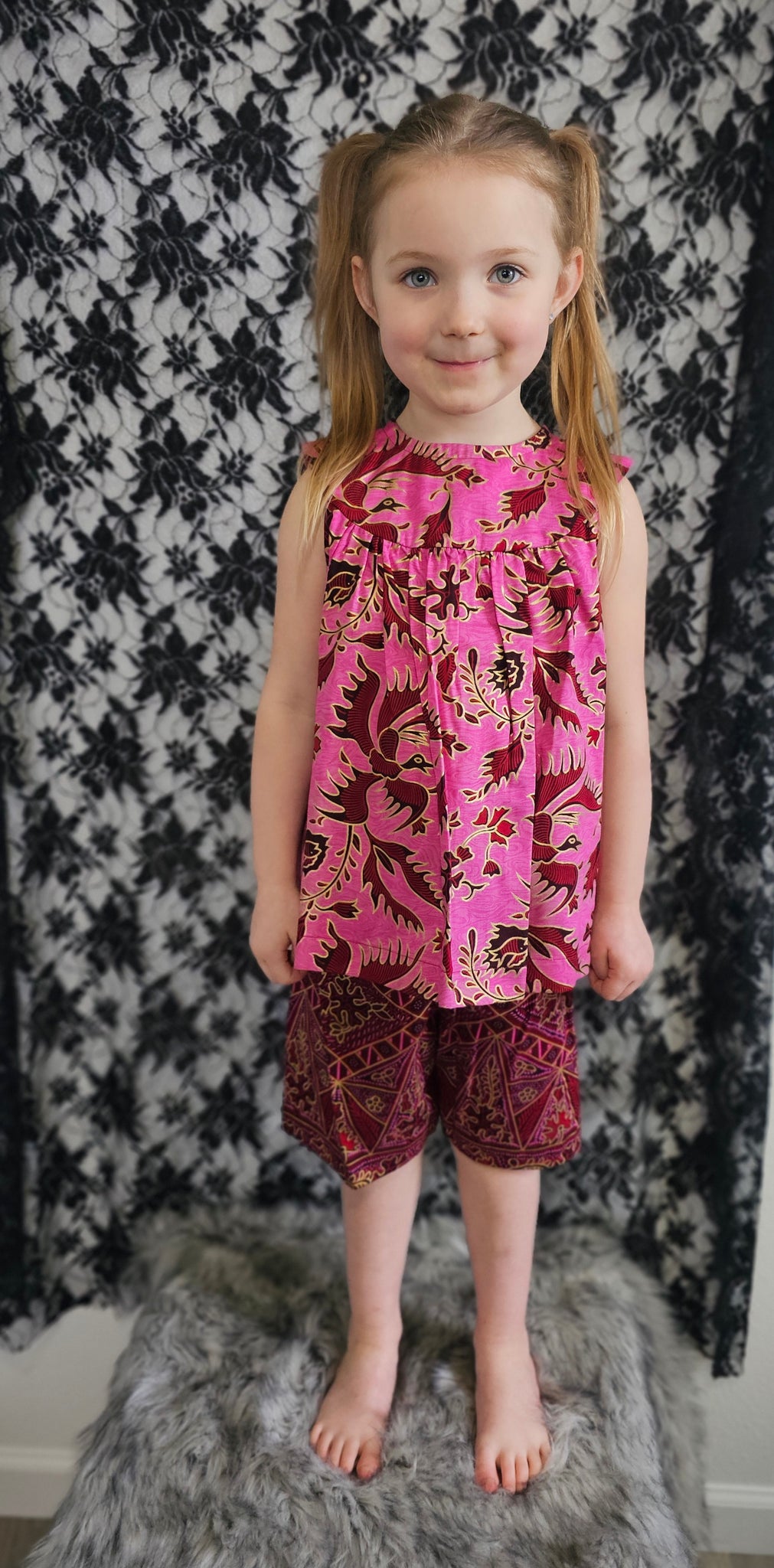 2pc African Shirt and Shorts