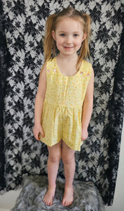Yellow Summer Romper