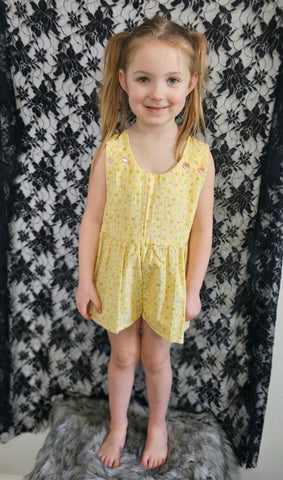 Yellow Summer Romper