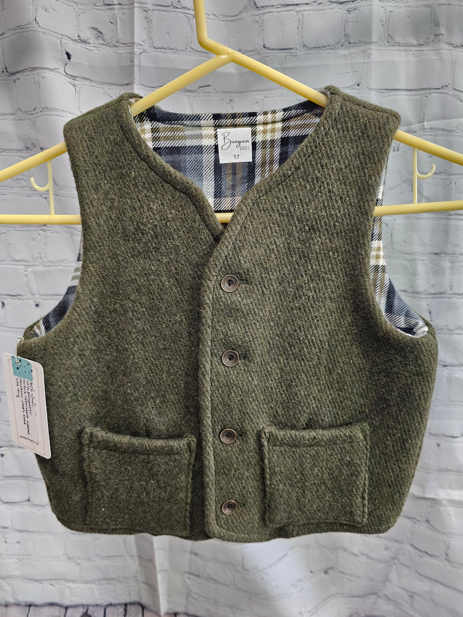 Wool Vest 5T