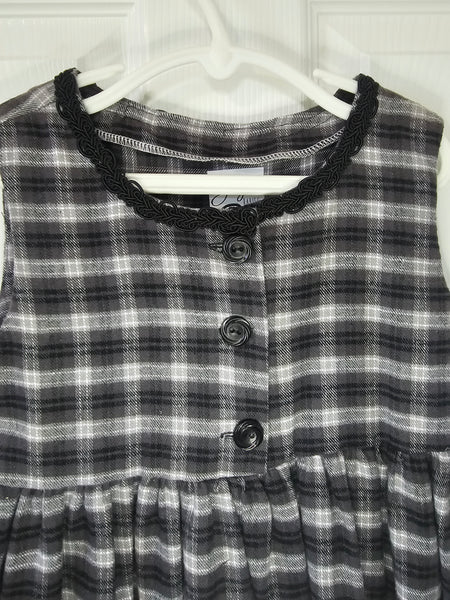 Plaid Flannel Maxi Dress