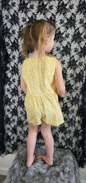 Yellow Summer Romper