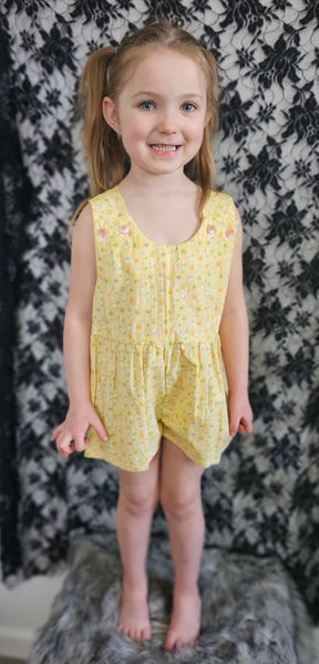 Yellow Summer Romper