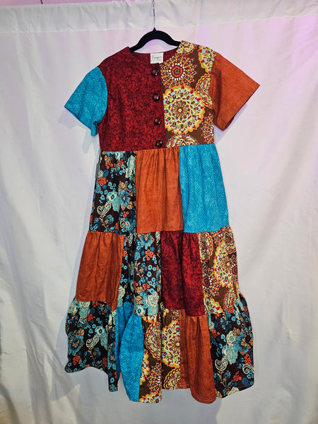 ✨ The Keepsake Patchwork Dress (size 8)