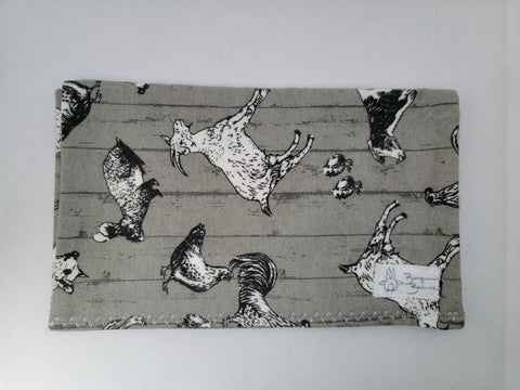 Burp Cloth- Farm Animals