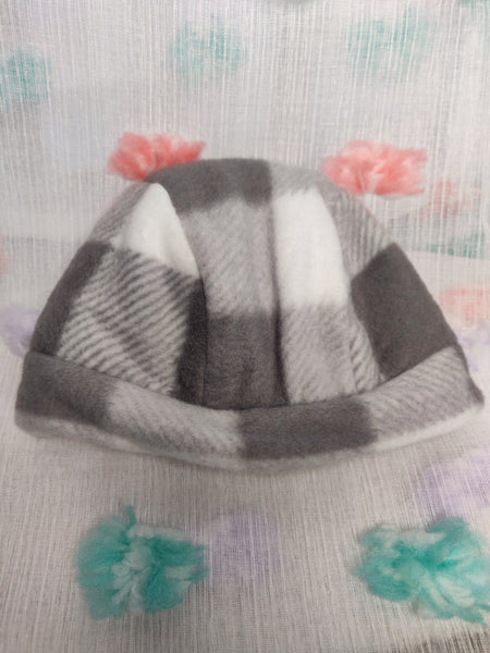 Gary Buffalo Check Beanie Hat