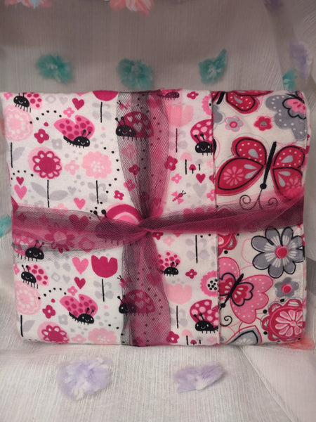 Pinksplotion Receiving Blanket Set