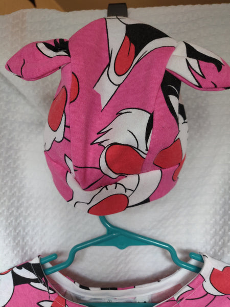 Vintage Sylvester the Cat Romper and Hat